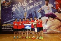 廈門中揚克萊恩羽毛球隊獲得東南賽區冠軍