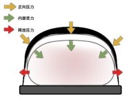 第二代“負荷分散式按壓”心肺復甦機受力圖