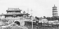 涿州之戰前的雙塔