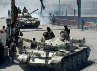 阿富汗的T-62主戰坦克