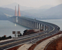 惠州海灣大橋曲線引橋