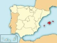 巴利阿里群島在西班牙的位置