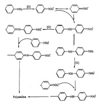 wei提出的苯胺化學聚合反應機理