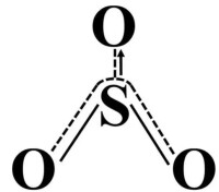 三氧化硫化學分子結構式