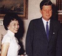 陳香梅女士與肯尼迪總統