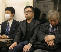 楊蔚然參加日本東京電影節時體驗地鐵