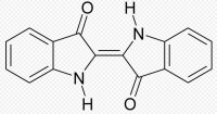 靛青染料的化學結構式