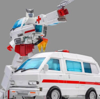 G1玩具救護車盒裝封繪