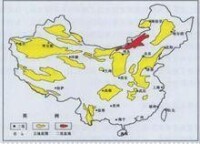 渤海灣盆地範圍：版本之一