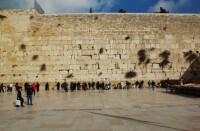猶太教徒在“哭牆”下祈禱