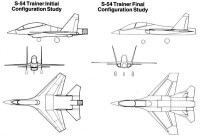 S-54戰鬥機三視圖