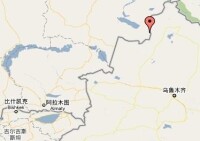 托普徠鐵熱克鎮在新疆維吾爾自治區內位置