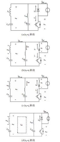 圖2 IGBT關斷瞬態過程等效電路