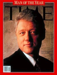 1992年柯林頓榮膺《時代周刊》年度風雲人物