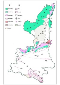 陝西省瓦斯地質圖（略圖）