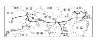 川氣東送地理位置圖