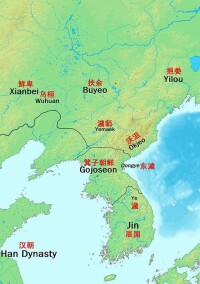 秦漢時濊國的位置