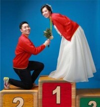 翟一鳴結婚照