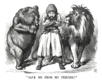 阿富汗埃米爾·阿里和他的“朋友”俄國熊和英國獅