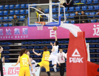 四川遠達美樂女子籃球俱樂部比賽現場