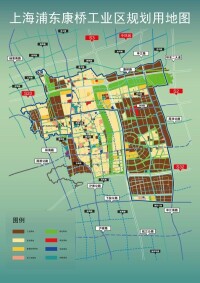上海浦東康橋工業園區規劃用地圖