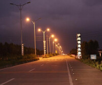 夜幕下的陳沙公路