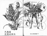 地魁星冥衣分解圖