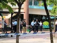 死難香港遊客中槍位置