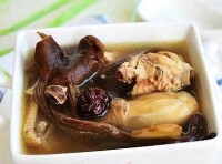 茶樹菇雞湯