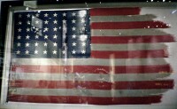 國旗保存在美國海軍陸戰隊博物館
