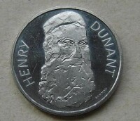 瑞士1978年亨利·杜南5法郎紀念幣