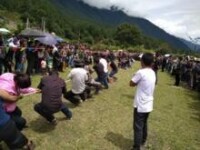 2017年7月3日沙瑪村與日瑪村、松古村開展聯誼活動