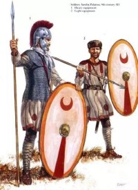 羅馬軍隊中的重裝步兵在此戰發揮了重要作用