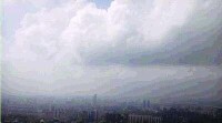 “梅超風”來襲之下的錫城照片