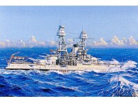 內華達號戰列艦油畫