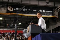 President Obama at UC Denver