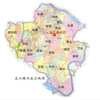 龍江鎮行政區劃