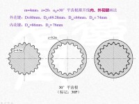 漸開線花鍵