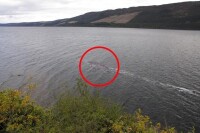 谷歌地球上的尼斯湖水怪