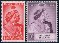 喬治六世銀婚郵票