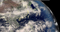2020年第11號颱風“紅霞”星雲圖