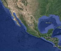 墨西哥衛星地圖