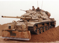 以色列M60坦克加裝反應裝甲