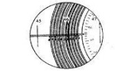 圖3 測微目鏡分度