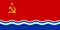拉脫維亞蘇維埃社會主義共和國國旗