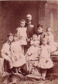 亞歷山德拉公主和父母及兄弟姐妹