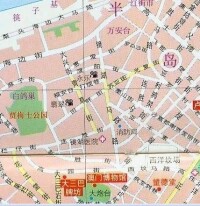 鏡湖馬路在澳門半島中部，南端接炮兵馬路，北端至罅些喇提督大馬路，長760米