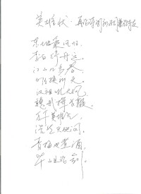 李磊手書《英雄狀·再論詩詞新調兼答詩友》