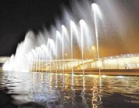 廣州國際會展中心夜景噴泉