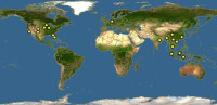 雲豹世界分布圖